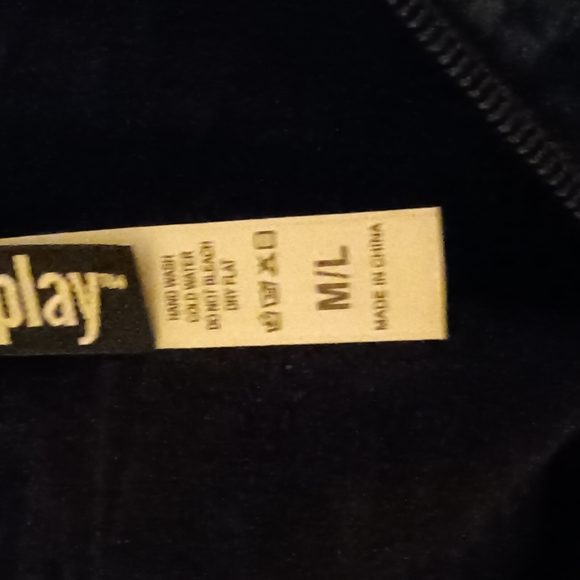 Forplay textured black catsuit - Picture 4 of 5